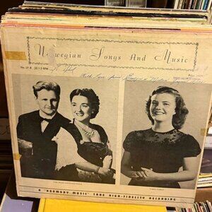 Carola Larsen – Norwegian Songs And Music Vintage 33rpm VG+ AB80